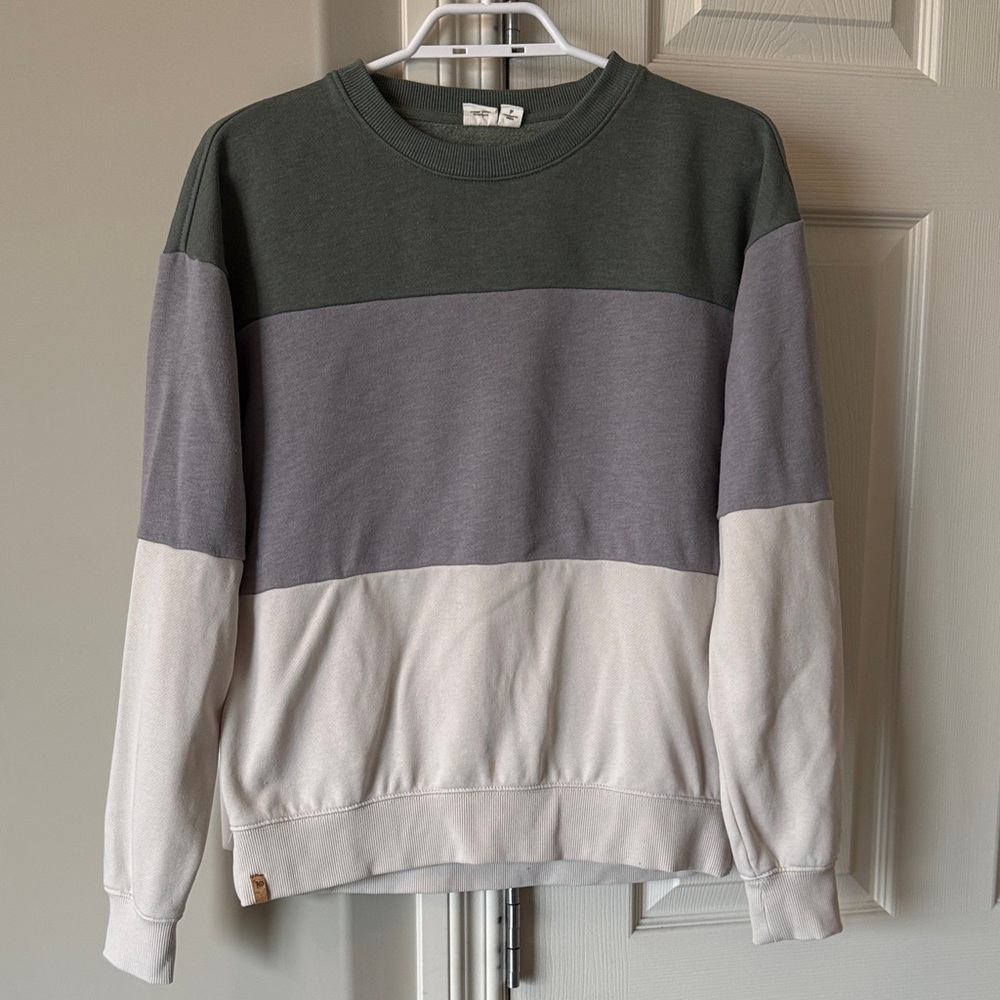 Women’s Tentree Treefleece Blocked Crew